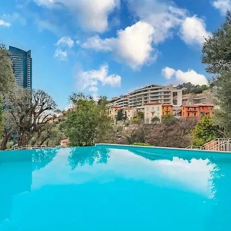 Monte Carlo Monaco Border, Swimming Pool, Parking, View, Terrace * Beausoleil