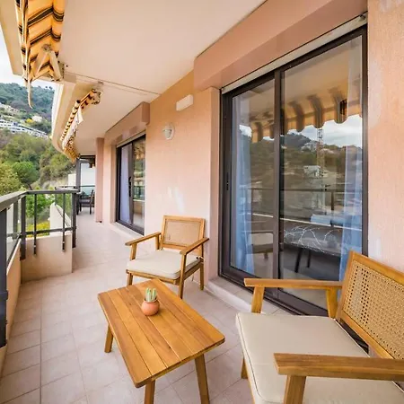 Monte Carlo Monaco Border, Swimming Pool, Parking, View, Terrace Apartment Beausoleil